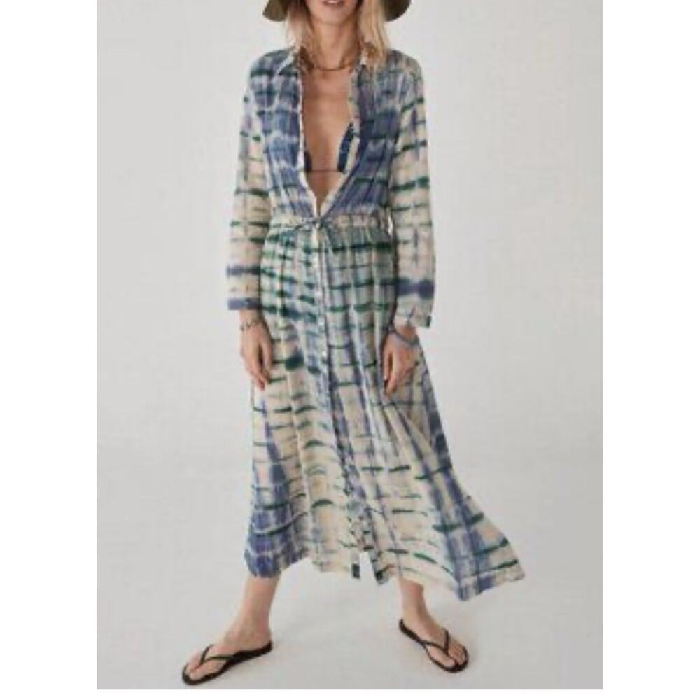 Maison Hotel Cotton Maxi Dress Size L